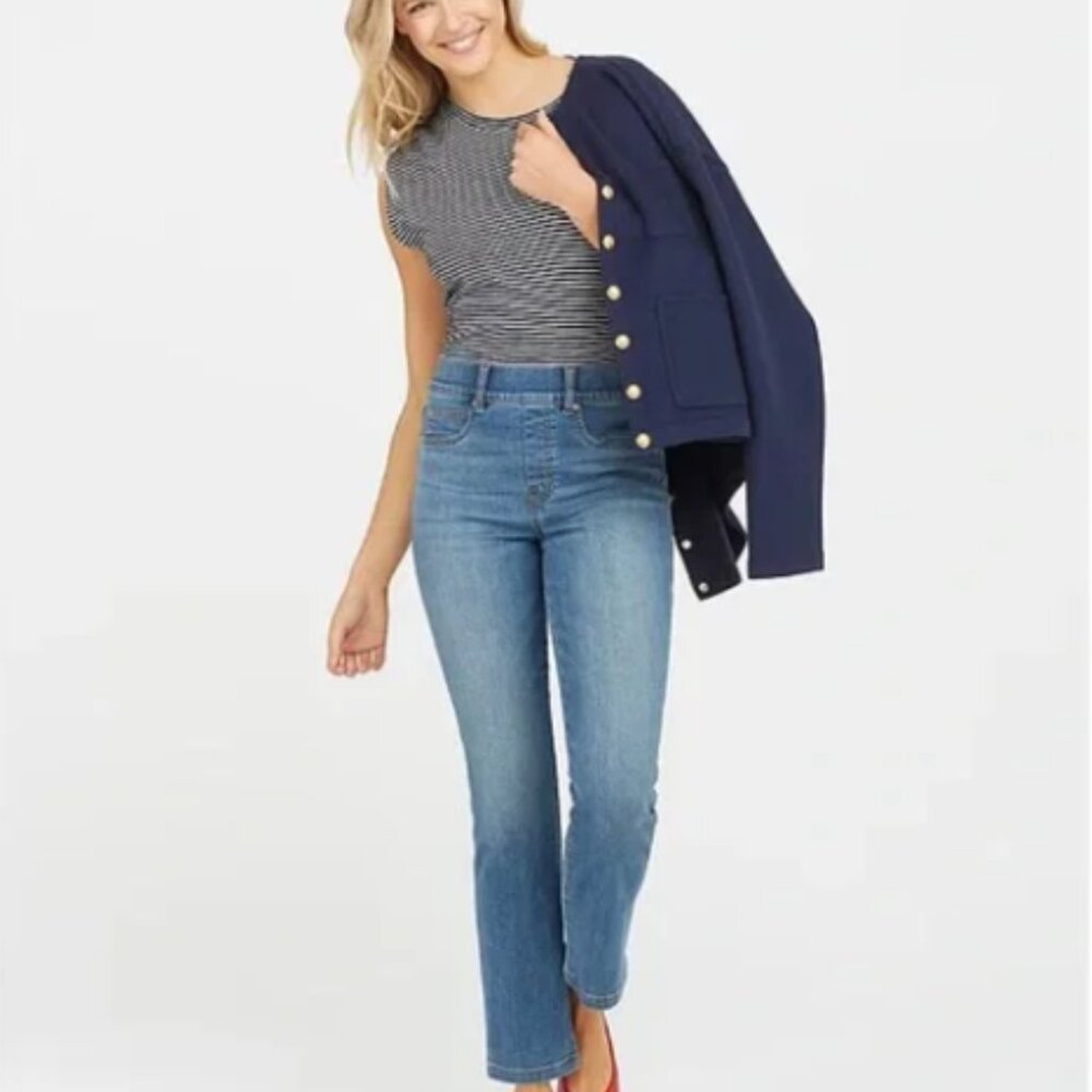 SPANX shape™ EveryWear Straight Leg Jeans XL Regular NWT